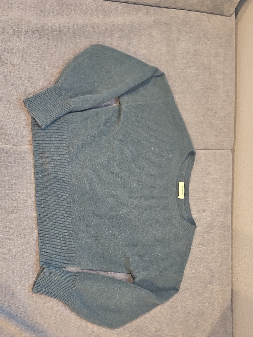 Babaton Teal Crewneck Sweater